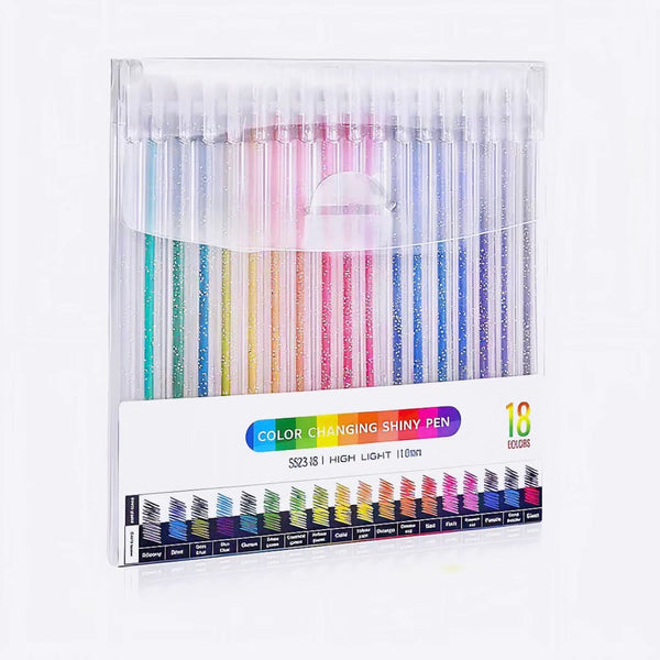 Glittering Color Pencils for Creativity